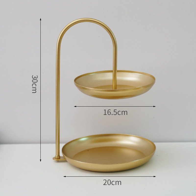 Vassoio portaoggetti per frutta multistrato, supporto per torta, festa in famiglia, dolce, portaoggetti da tavolo, decorazione per matrimoni, spuntino, articoli da cucina: Rosso