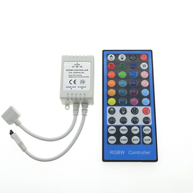 Rgbw Led Strip Controller Dimmer Afstandsbediening Rgbw Led Strip Verlichting Ir 40 Toetsen Draadloze Led Rgbw Controller Magic Home lamp