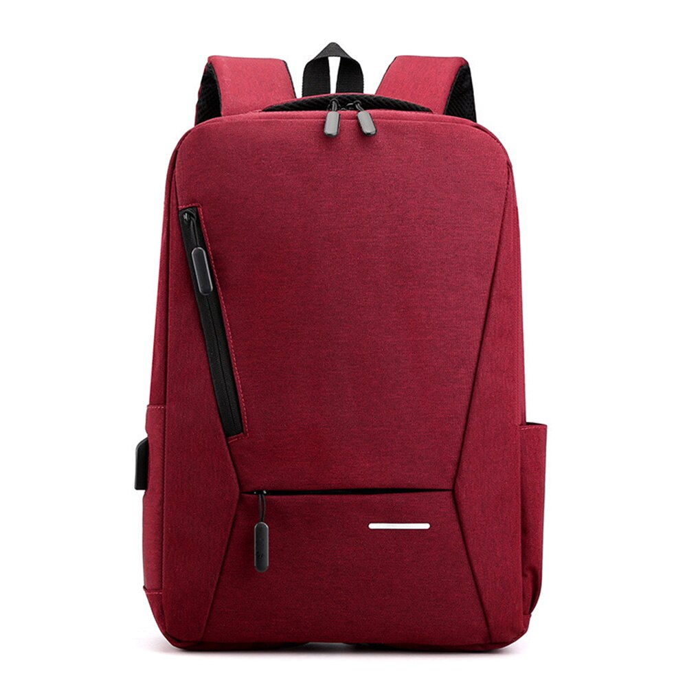 IKE MARTI – sac à dos ultraléger pour homme et femme, accessoire mince pour le travail au bureau, 15.6 pouces: red