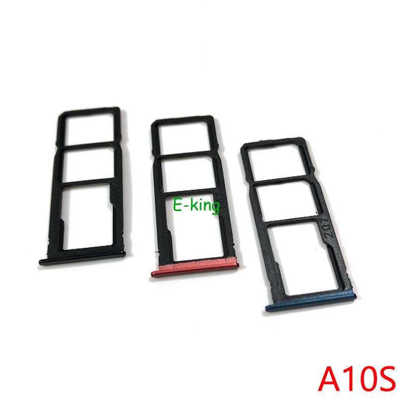For Samsung Galaxy A10S A107 A20S A207 Sim Card Slot Tray Holder Sim Card Reader Socket
