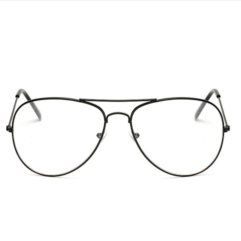 Classic Alloy Gold Frame Glasses Women Men Retro Optics Eyeglasses Transparent Clear Lens Female Espectacles Reading Glasses
