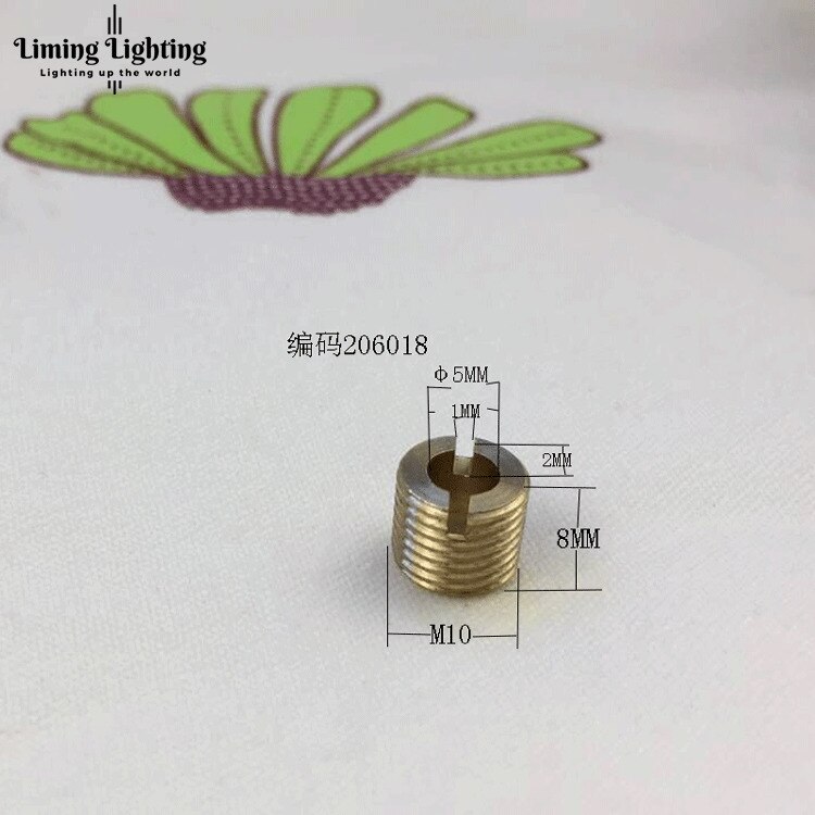 M6 Zu M10, M8 Zu M10, m10 Zu M14 Gewinde Hohl Rohr Adapter Innen Außen Gewinde Koppler Förderer Adapter: Orange