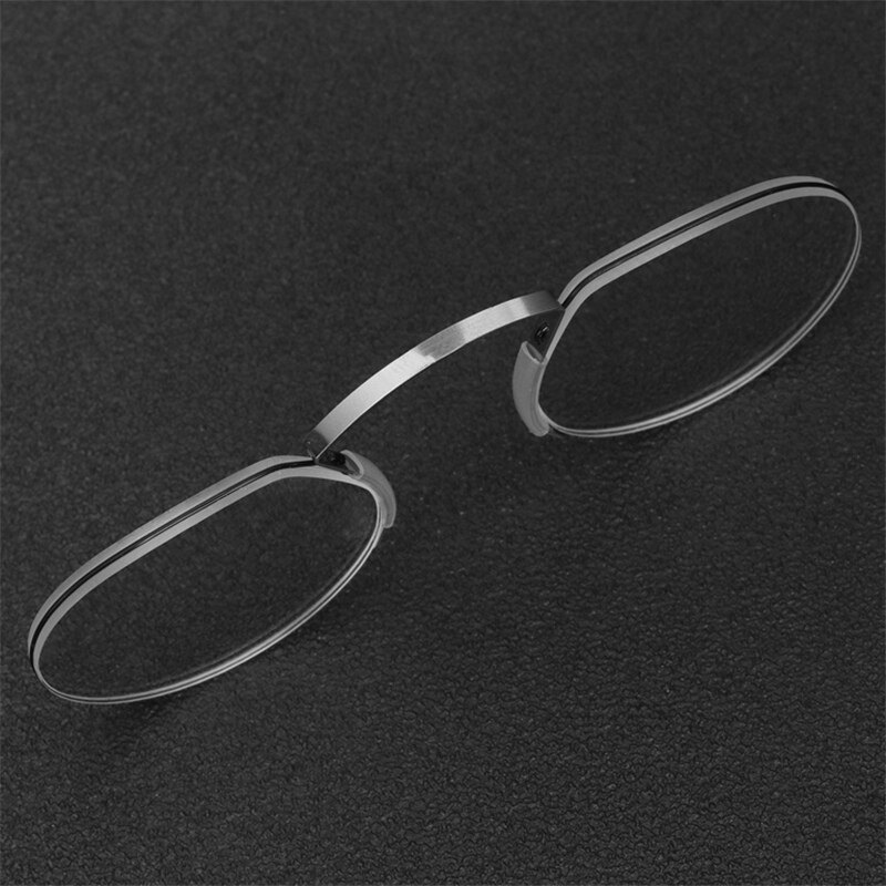 vision reading glasses stainless steel anti blue light SOS Emergency Nose Clip eyeglasses presbyopia #RD8107C8