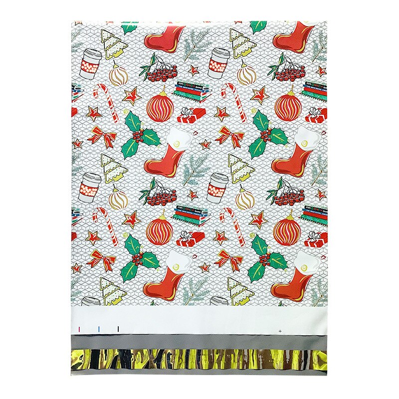 10Pcs 10x13 Inch Printed Poly Mailer Colorful Courier Bag Mix Pattern Poly Mailers Self Seal Envelopes Postal Bags: F