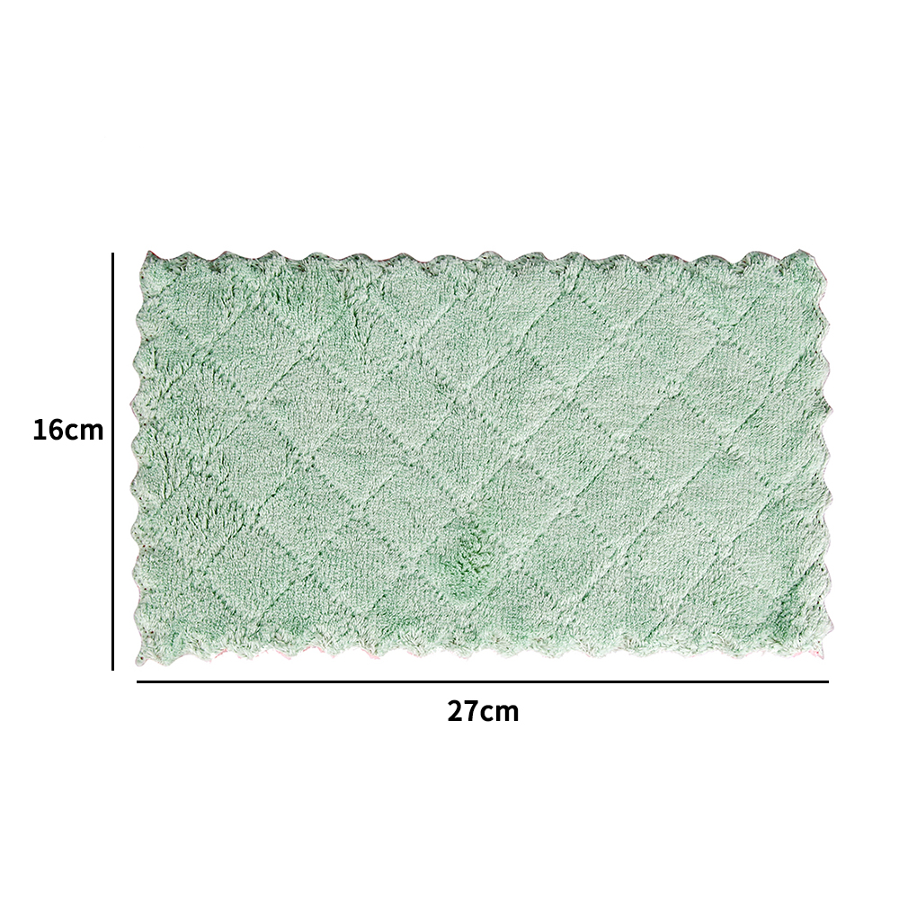 4pcs/lot 8pcs/lot Home Super Absorbent Microfiber Towels Kitchen Thicker Wipe Dish Cloth for Cleaning Table kitchen Towel