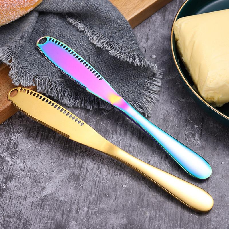 7 Colors High Butter Cutter Stainless Steel Cheese Spreader Slicer Blade Curler Butter Slice Cheese Slice Kitchen Tools