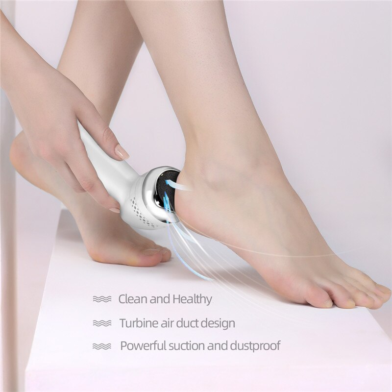 Electric Foot File Grinder Dead Skin Callus Remover for Foot Pedicure Tools Feet Care Foot Grinding Machine 2 Replacement Head50