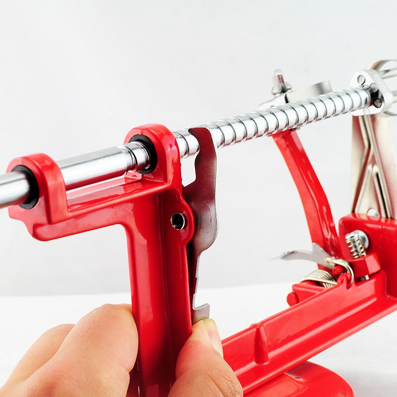 3 in 1 Stainless Steel Fruit Apple Zester Pear Peeler Corer Slicer Suction Base