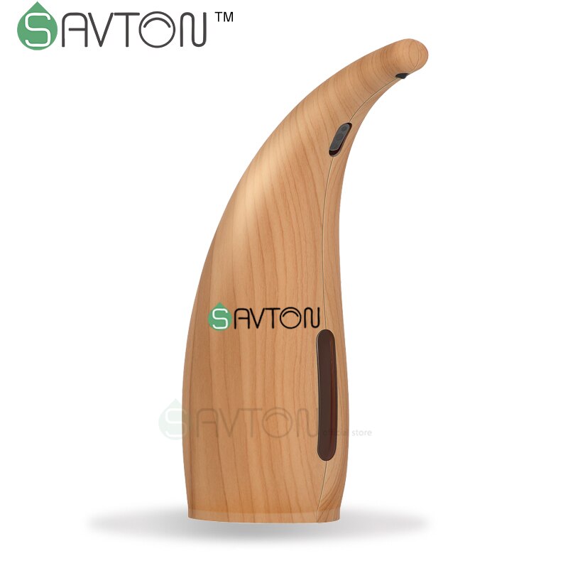 SAVTON 300ml Dispenser Automatic Soap Hand Sanatizer Dispenser Foam Soap Dispenser Non-contact Smart Bathroom Accessories: Yellow Liqiud