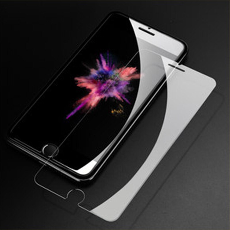 Protector de pantalla de vidrio templado para iPhone, película protectora de vidrio para iphone 5, 5s, 6, 6s, 7, 7p, 8p, x, xr, adhesivo