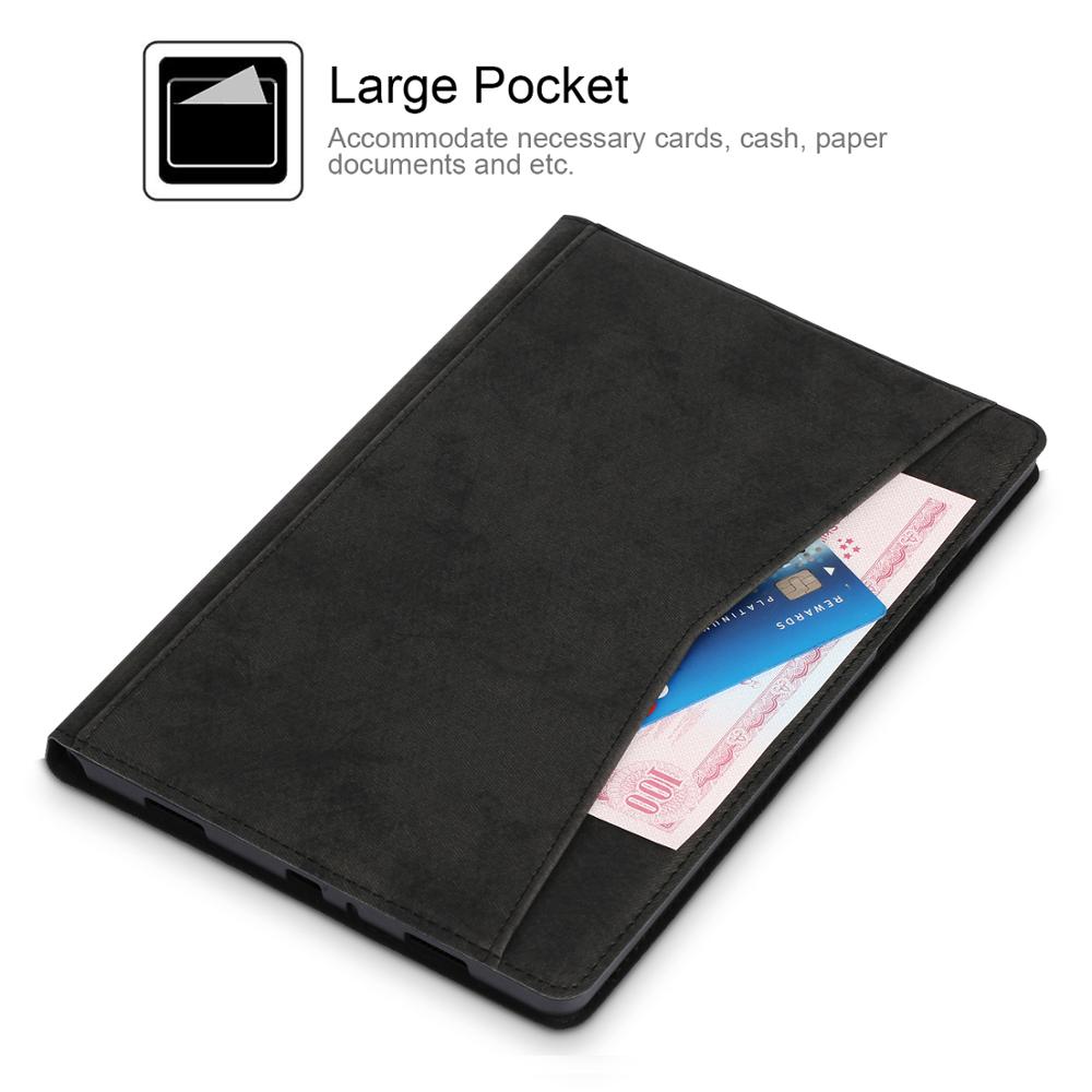 Blødt bagcover til samsung galaxy tab  a7 10.4 etui, multi betragtningsvinkel stativ cover til galaxy tab  a7 10.4 sm-t500/505/507