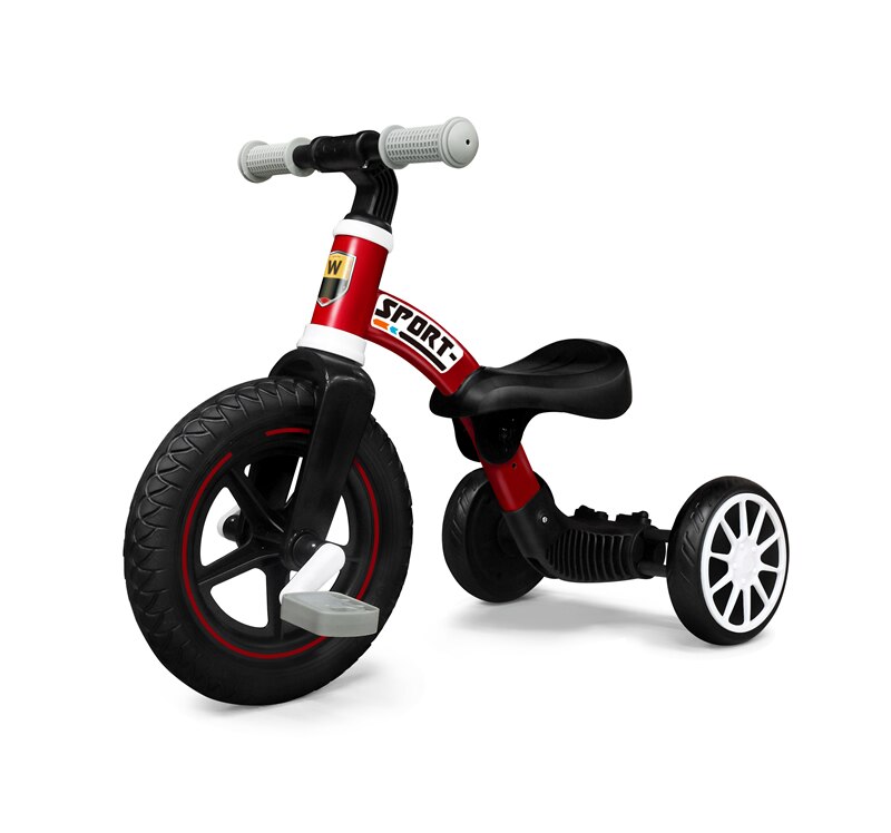 Balance Baby Bicycle Toy For Kids 3 Colors Push Child Bike With Toddlers Pedal Scooter and Footrest Children Chirstmas