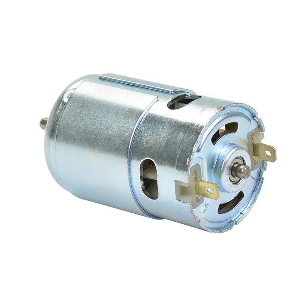 895 motoren dubbele kogel ronde as dubbele lager kogellager tandwielmotor borstel gelijkstroommotor grasmaaier elektromotor: 6000 toeren