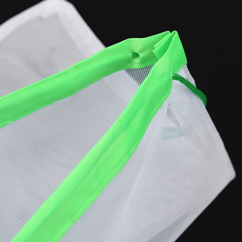 24Pcs Herbruikbare Mesh Produceren Bags Wasbare Eco Vriendelijke Tassen Voor Boodschappen Opslag Fruit Groente Speelgoed