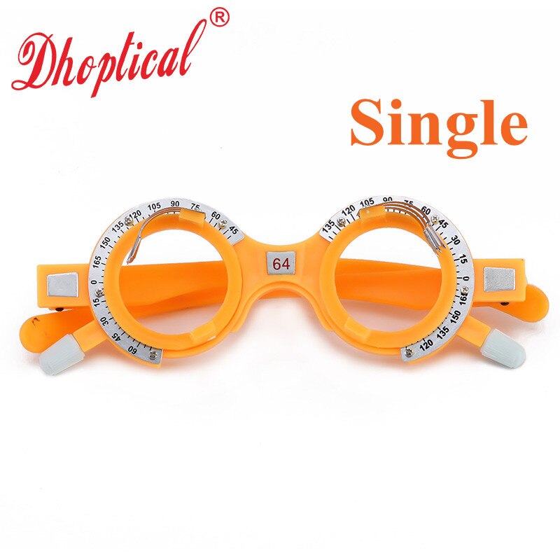 trial frame set ,colorful trial frame 52mm~70mm pc material for glasses shop and optical hospital by dhoptical: 64MM