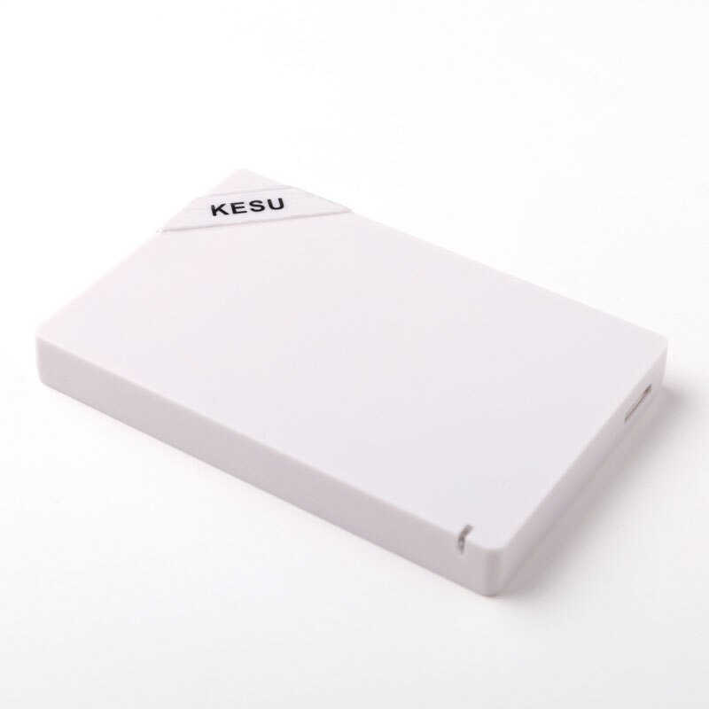 KESU HDD 2.5" External Hard Drive 80GB120GB160GB250GB/320gb/500G/1tb Hard Disk hd externo disco duro externo Hard Drive USB3.0: White / 750GB