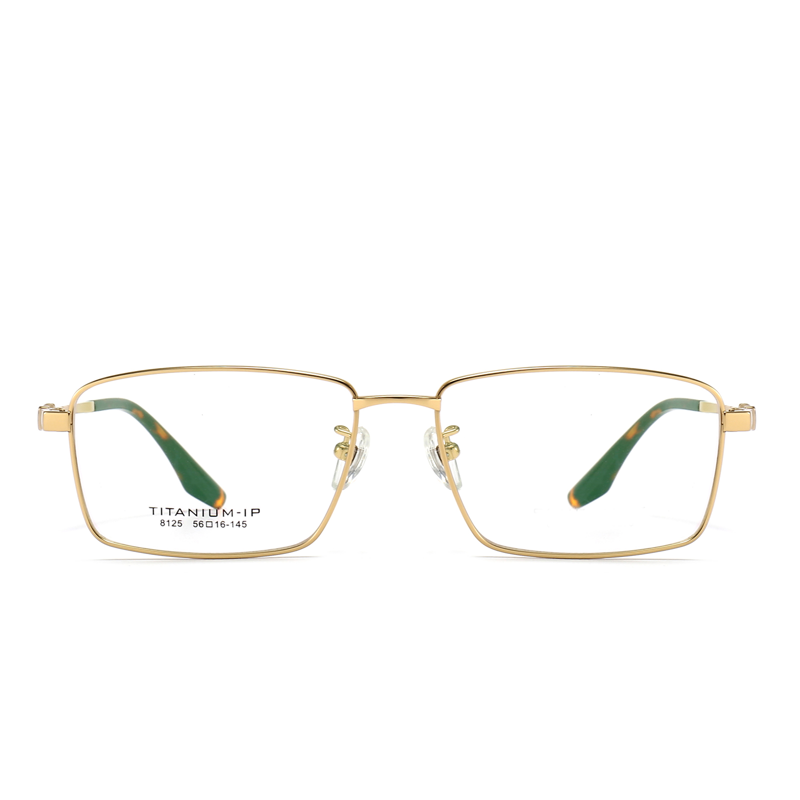 AooKoNi Pure Titanium Myopia Glasses Full Frame Glasse Leisure Male Business Do Prescription optical Square Eyewear AK8125