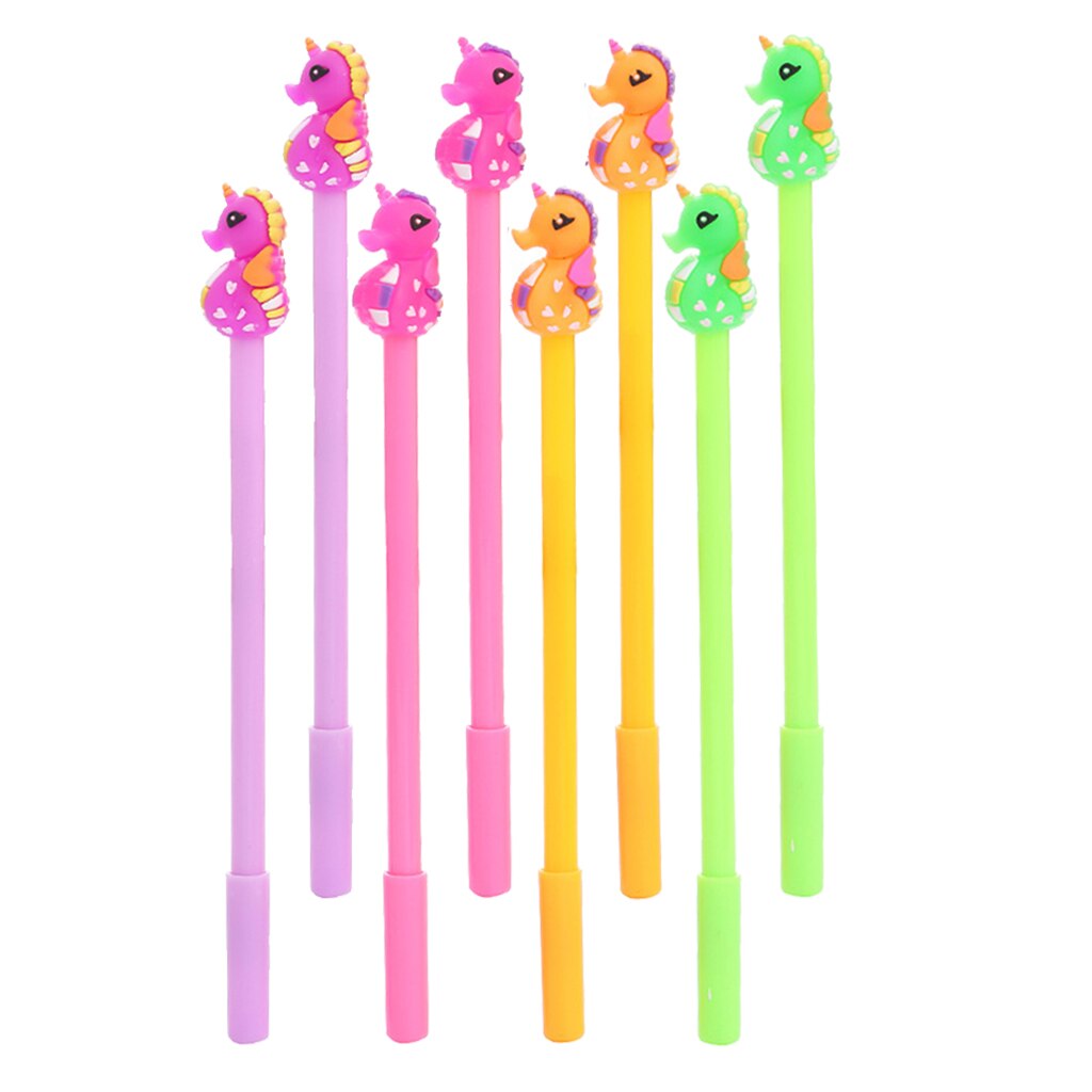 Set Of 8 Cute Lovely Ink Gel Pen Drawing Highlighting Gel Pens Student