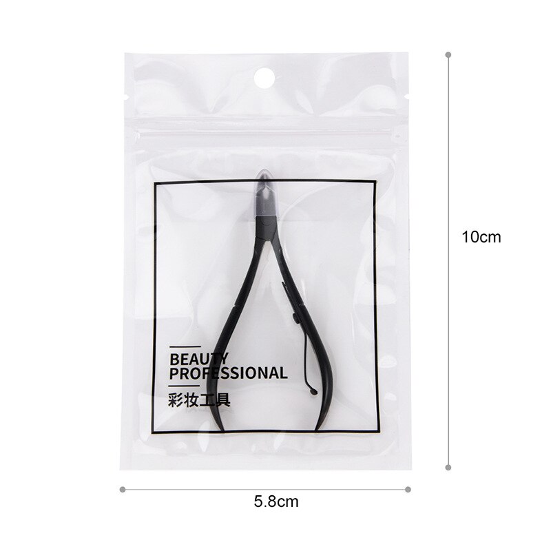 LIZY Double Spring Dead Skin Forceps Scissors Stainless Steel Beauty Pliers Cuticle Nippers Slant Edge Toenail Clippers Scissors