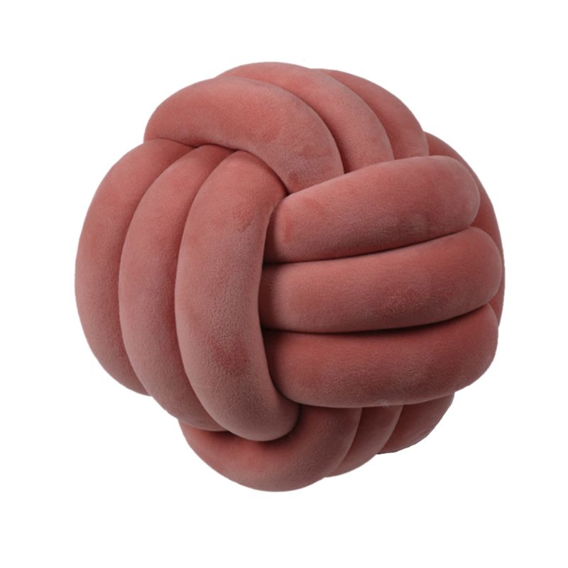 Zachte Knoop Bal Kussens Bed Gevulde Kussen Home Decor Kussen Bal Pluche Gooi: 18