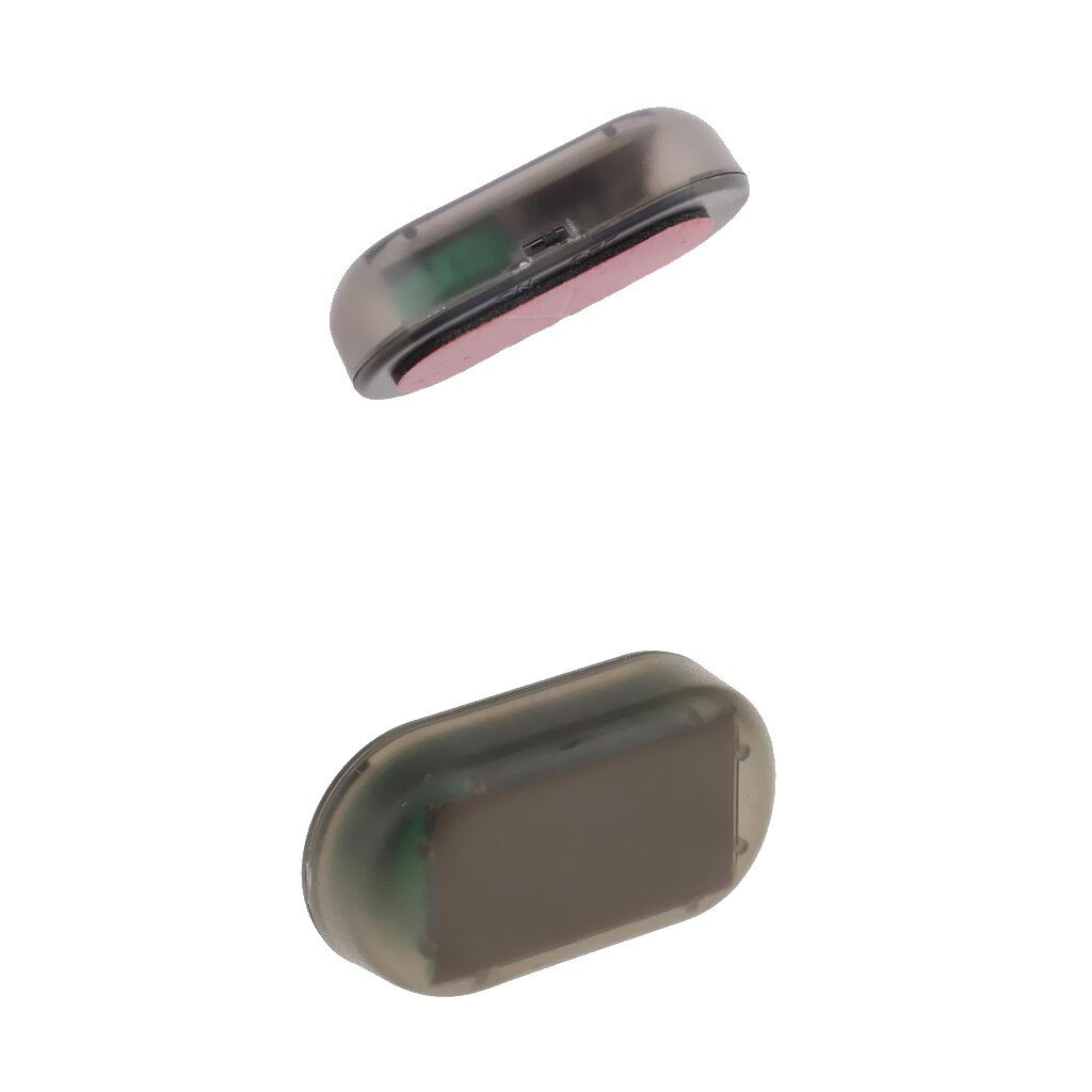 2 Pieces Red/Blue LED Light Anti-theft Security Flashing Warning Blinker