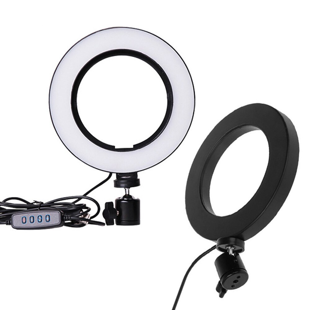 20cm LED ring light dimmable USB light for photography camera studio makeup light scene lighting