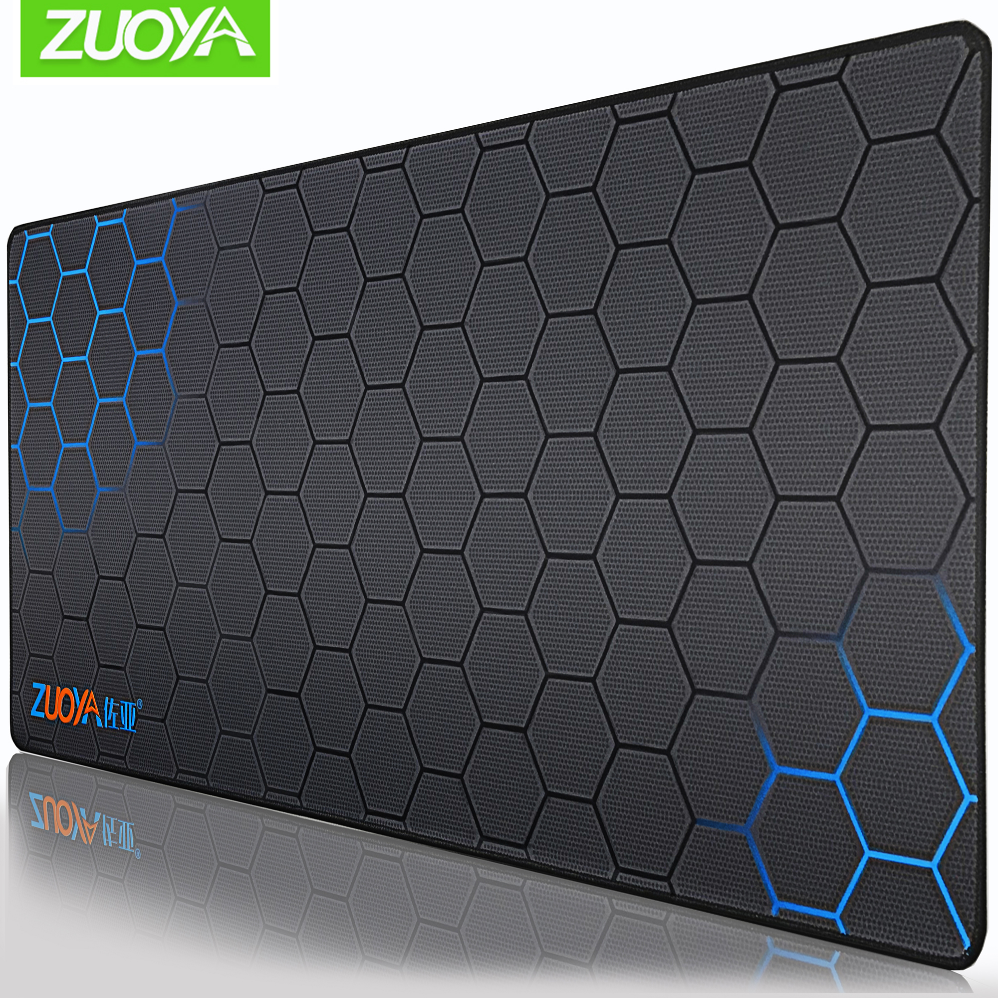 ZUOYA Mouse Pad Extra Large Gaming Mouse Pad Anti-slip with Locking Edge Mousepad Keyboard Pad Desk Pad For Laptop Mouse Dota 2