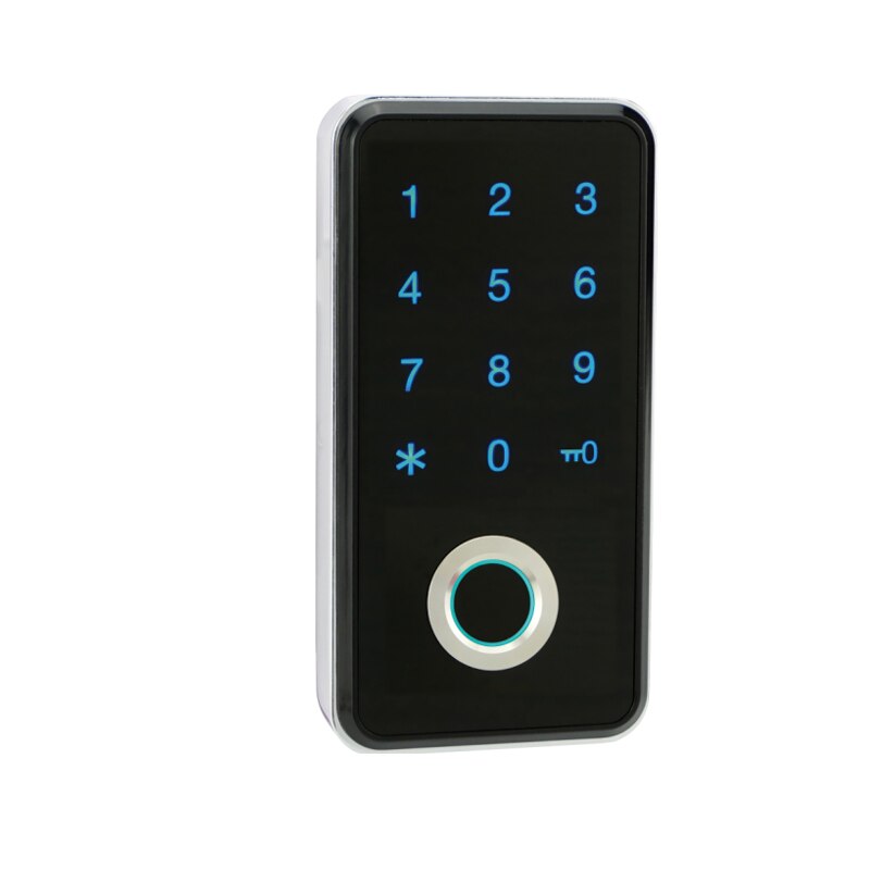 118 serier fingeravtryck lösenord em id skåp lås bastu spa skåp fabrik garderob bokhylla skåp lås rfid knappsats touch: Fingeravtryck silver