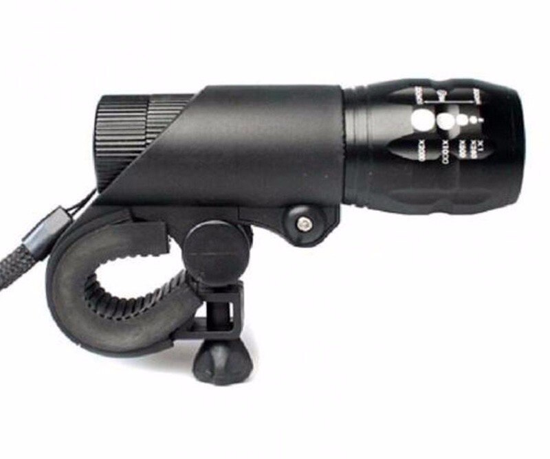 7 Watt 1200 Lumen 3 Mode Fietslicht Q5 Led Fiets Fietsen Front Light Lamp Torch Waterproof + Torch Houder fashlight