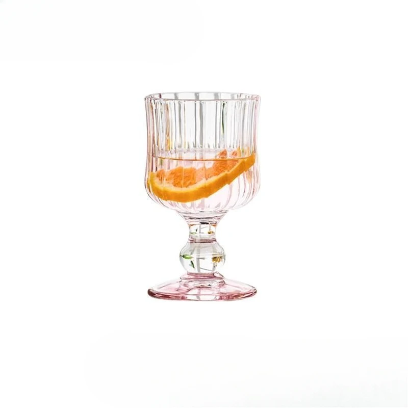 Copa de vino de cristal Medieval, copa de champán, copa de cóctel, Bar, suministros para fiestas, vasos de espíritus, vaso para beber escocesa, tazas de jugo y bebidas: Rojo