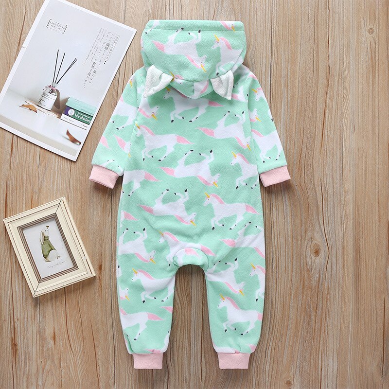 Carter-Body para bebé recién nacido, ropa de invierno para niña, mono de manga larga para bebé