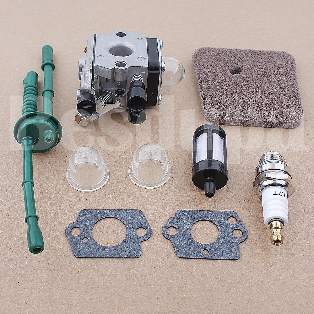 Carburetor Air Fuel Filter Line Kit For Stihl FS75 FS80 FS85 FC75 FC85 HL75 HT70 HT75 SP85 Trimmer 4140 120 0619, 4137-124-2800