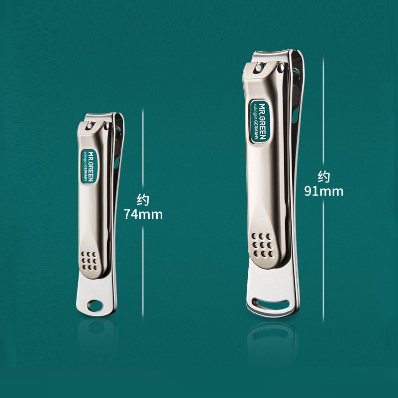 Mr. Groen Nagelknipper Rvs Nail Cutter Clippers Nagelvijl Set Manicure Beauty Pedicure Vinger Teen Schaar