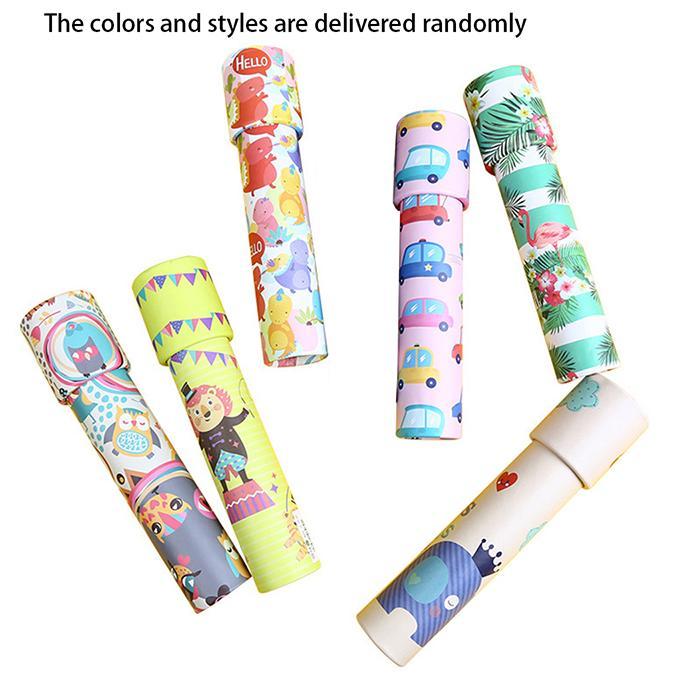 Kinderen Verstelbare Kleur Rotatie Caleidoscoop Speelgoed> 3 Jaar Oud Willekeurige Puzzel Speelgoed