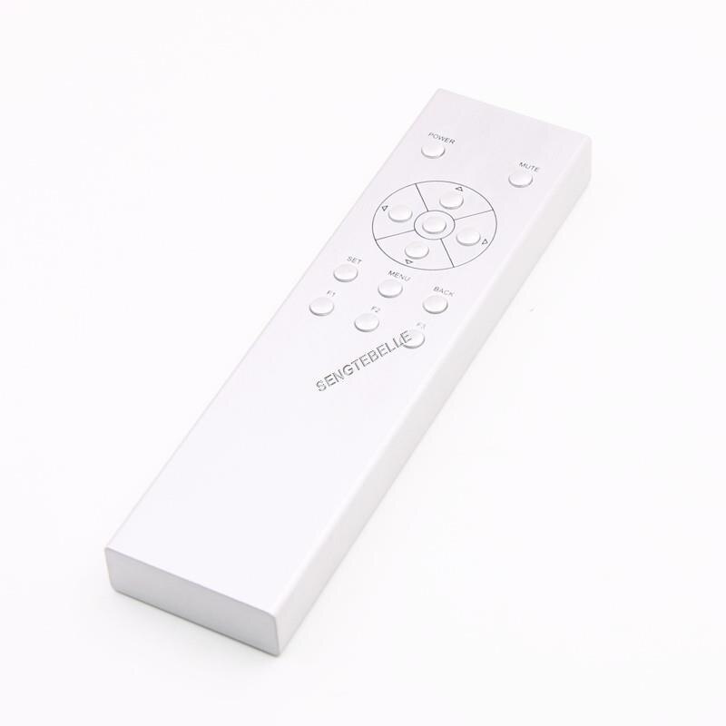 Full Aluminum Shell Infrared Learning Universal Remote Controller Hifi Audio Remote: Silver
