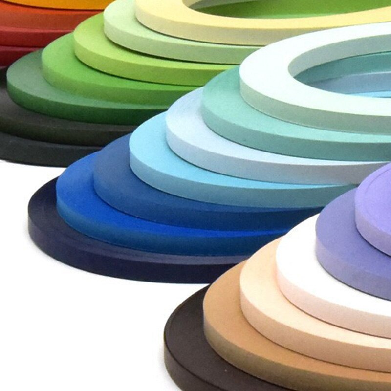 120 Strips Craft Paper Quilling Paper 5mm Origami DIY Art Tools Hand Made Scrapbooking Artwork Party Home Decor