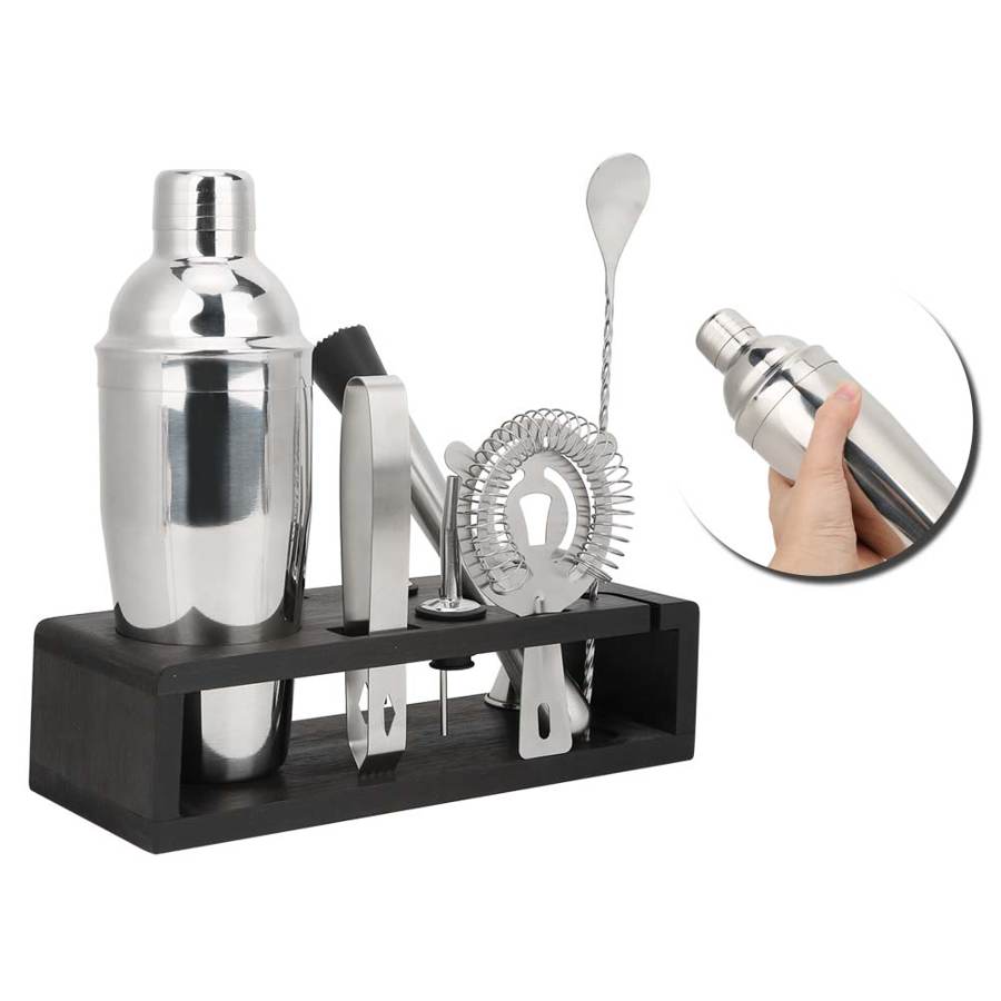 10 Stks/set Cocktail Shakers Mixer Set Rvs Bar Bar Barman Gereedschap Kit Voor Kitchen Bar Gereedschap