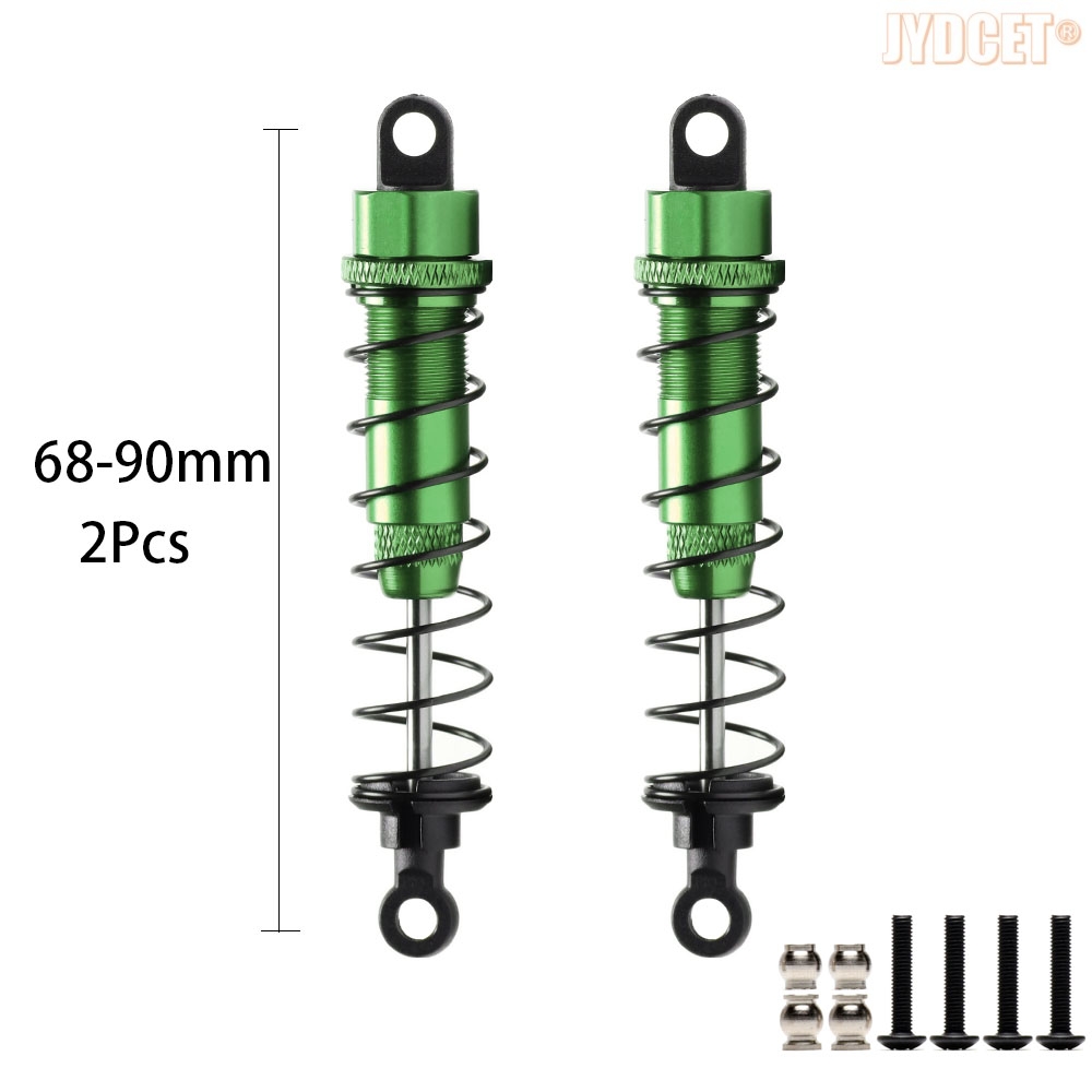 Amortisseur d'huile en alliage d'aluminium 75MM 80MM 90MM, pour voitures RC 1/10 adultes Tamiya CC01 Axial SCX10 D90