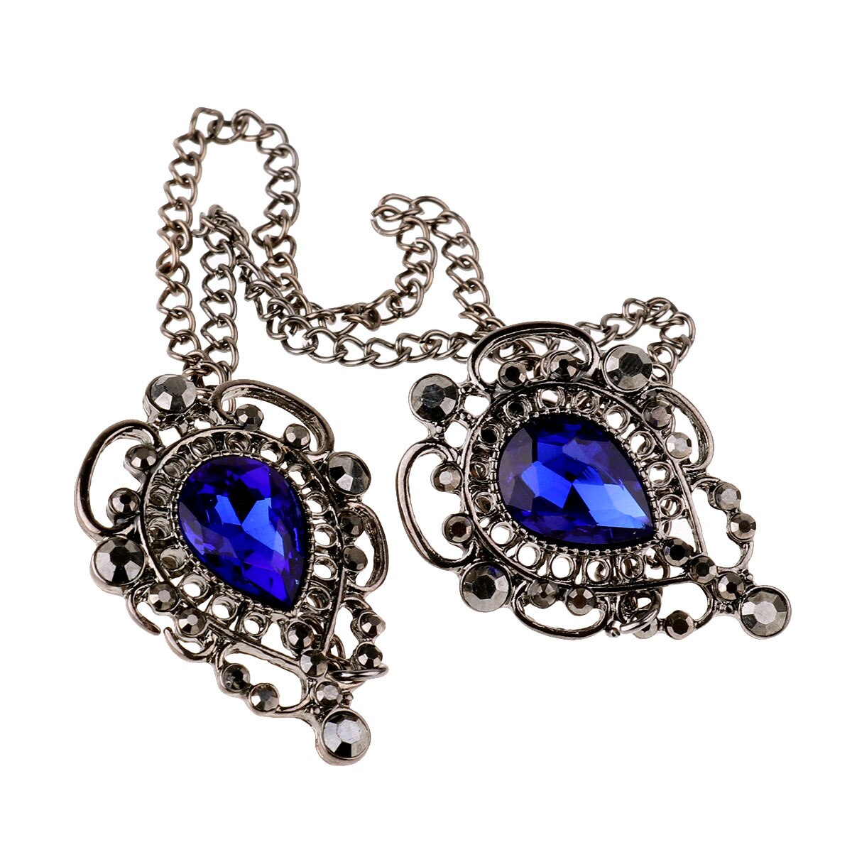 Antique rétro broche broche 4 Styles broche en métal pour Cape/Cape fermoir pull châle chaîne Clips vêtements bijoux décoration