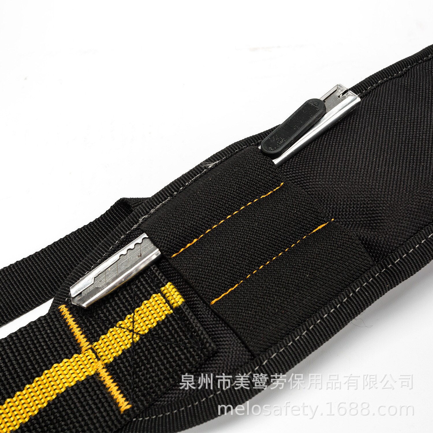 Suspenders Type Padded Heavy Duty Work Tool Belt Braces with 4 Support Loops for Reducing Waist Weight Tool Pouch