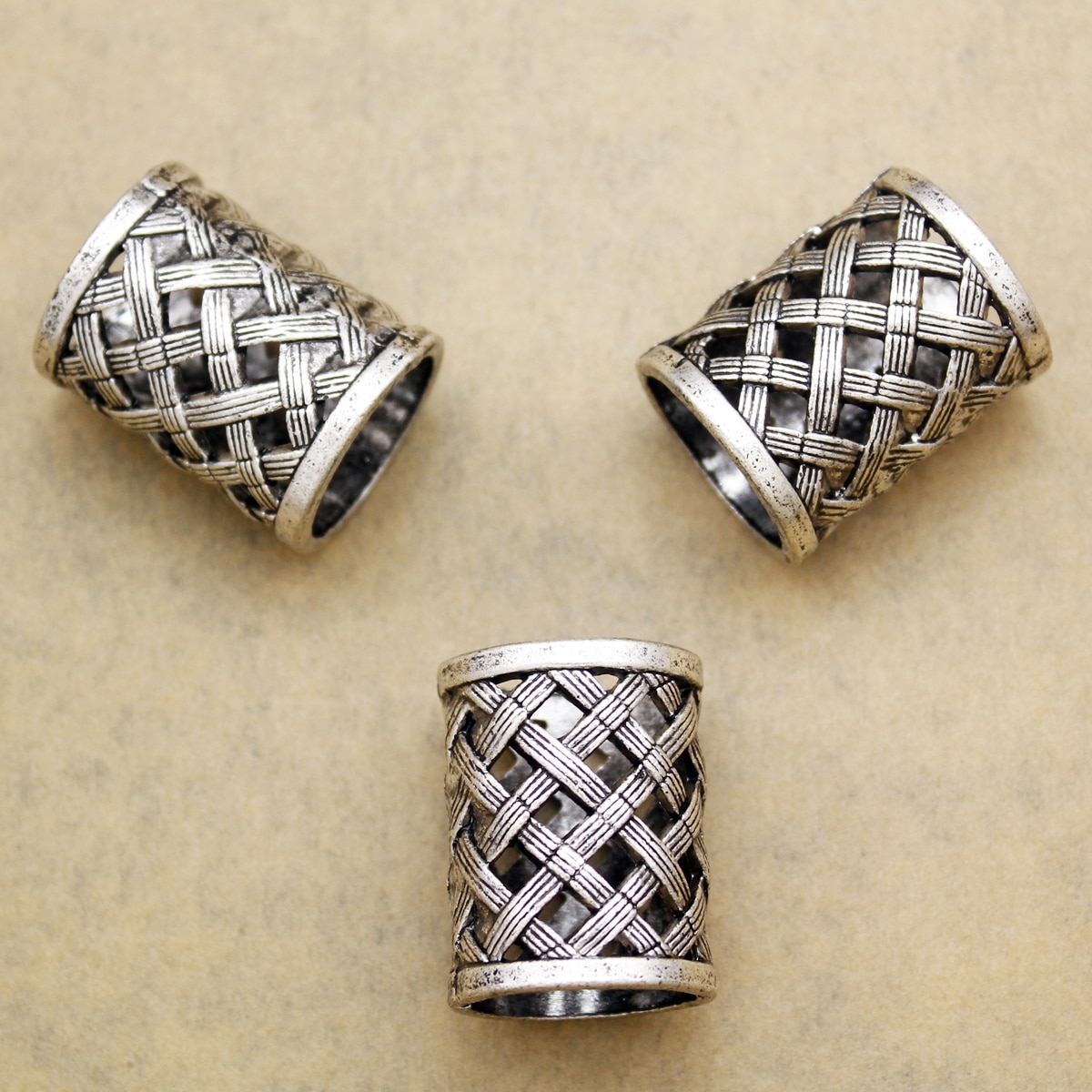 3x nordischer Wikinger-Piraten, 18 mm See, Bartperle, Dreadlocks-Ring, Zopf, Braut, Haarkleid, Clip-Stift, Zwerg, Schmuck, Stirnband-Zubehör