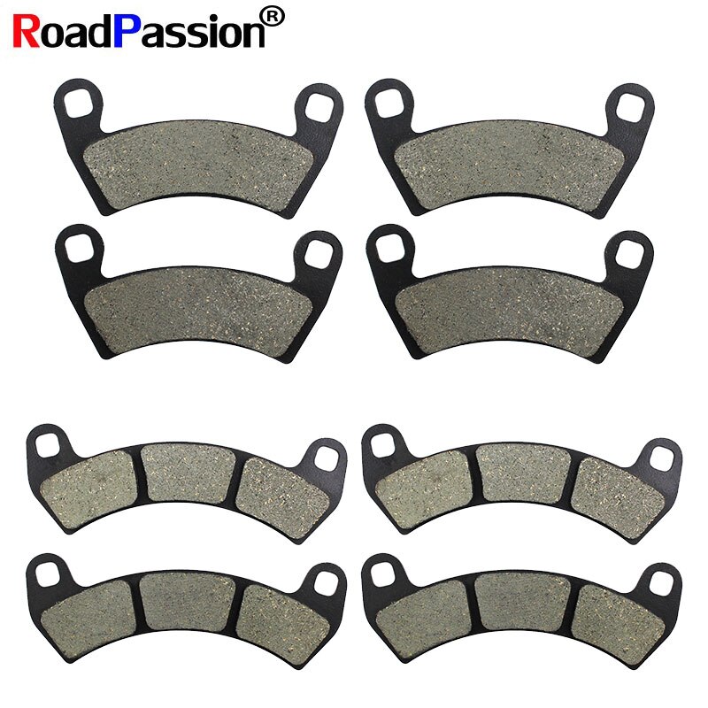 Piezas de motocicleta, pastillas de freno delanteras y traseras, discos para POLARIS RZR XP 4 Turbo XP Turbo Pro Turbo FA680 FA656