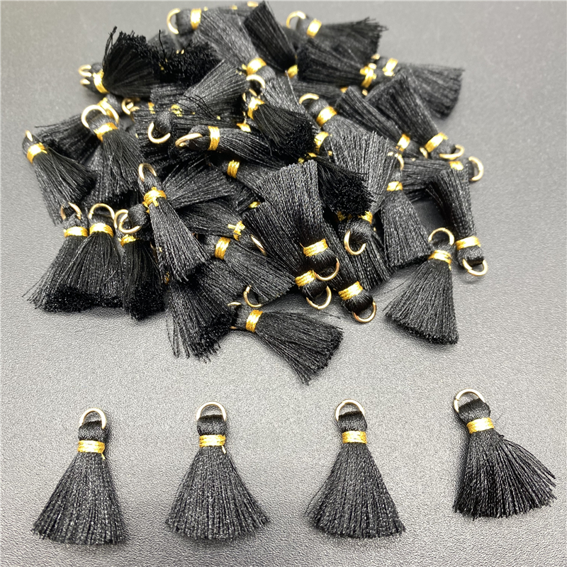 10Pcs Polyester Trim Fringe Tassel Naaien Gordijnen Accessoires Diy Sleutelhanger Mobiele Telefoon Riemen Hanger Kwasten Voor Sieraden Maken: Andere Kleur