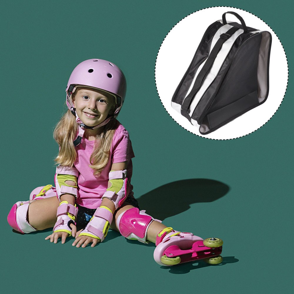 1PC Roller Storage Pouch Practical Roller Bag Simple Bag (Black)