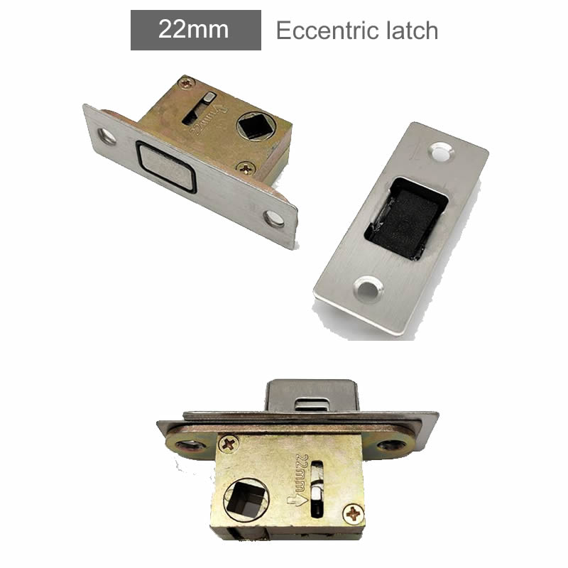 Magnetic mute magnetic lock Silent lock body Bathroom door magnetic lock core Eccentric lock Margin 22mm 25mm 30mm 35mm 40mm 50