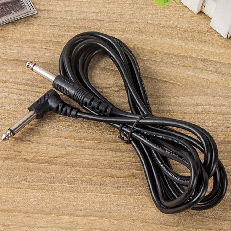 3m/10 fod guitar-amp elektrisk guitar kabel stereo 6.5mm ledning adapter forstærker afskærmet støjreduktion bas guitar kabel: Default Title