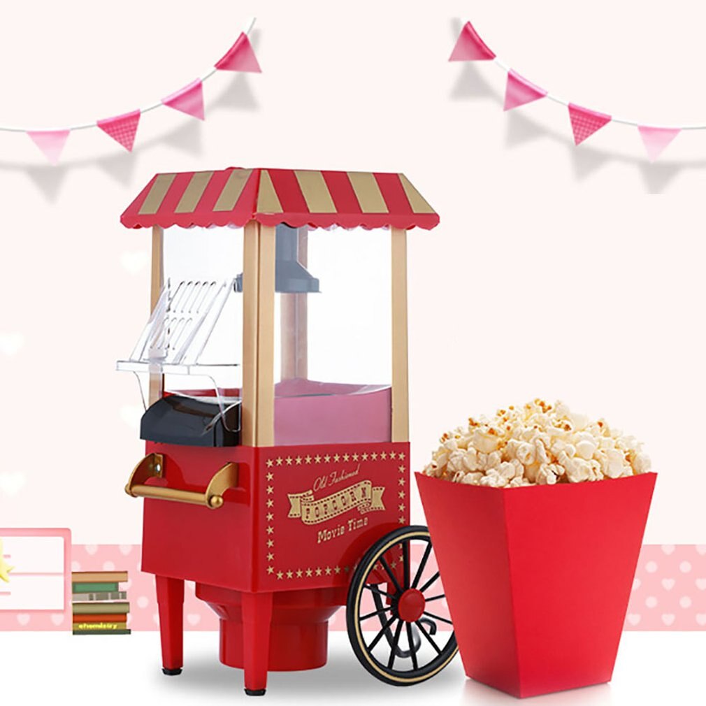 Classic Car Popcorn Machine Mini Small Popcorn Machine Blow-Type ...
