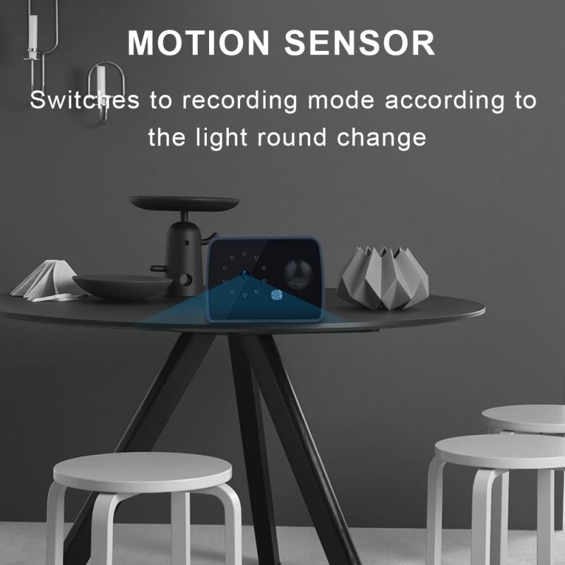 1080P HD USB Computer Camera Portable Card PIR Motion Senior Camera Home Smart Night Vision Network Camera With Base Bracket