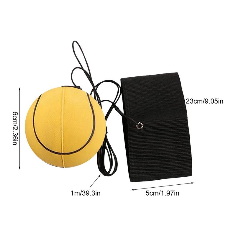 Balle de retour du poignet en caoutchouc élastique, exercice du poignet, main, collectionner, extérieur, intérieur, rebondissant, bracelet, jouets pour enfants