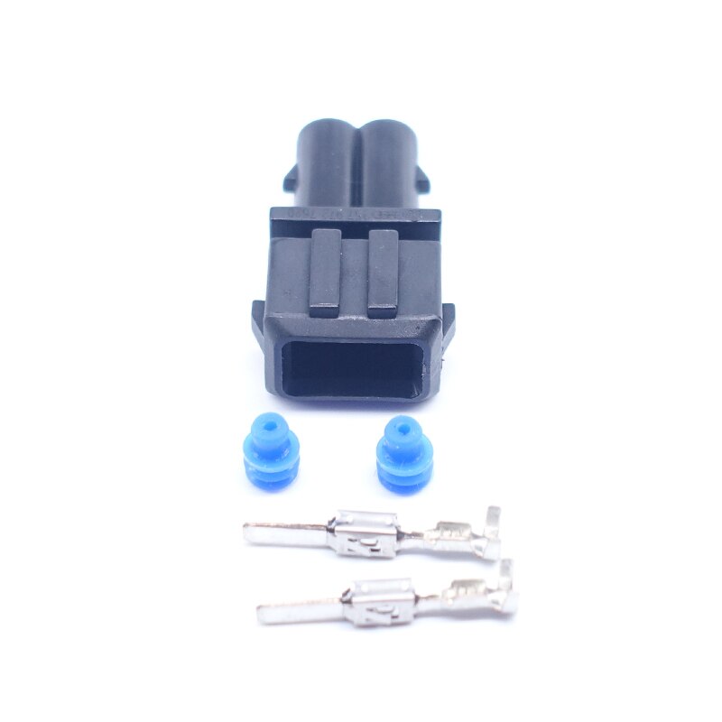 5 Set Amp Tyco 2 Pin Female Male Auto Waterproof Wire Harness Connector Automotive Plug For 357 972 762 and 357 972 752